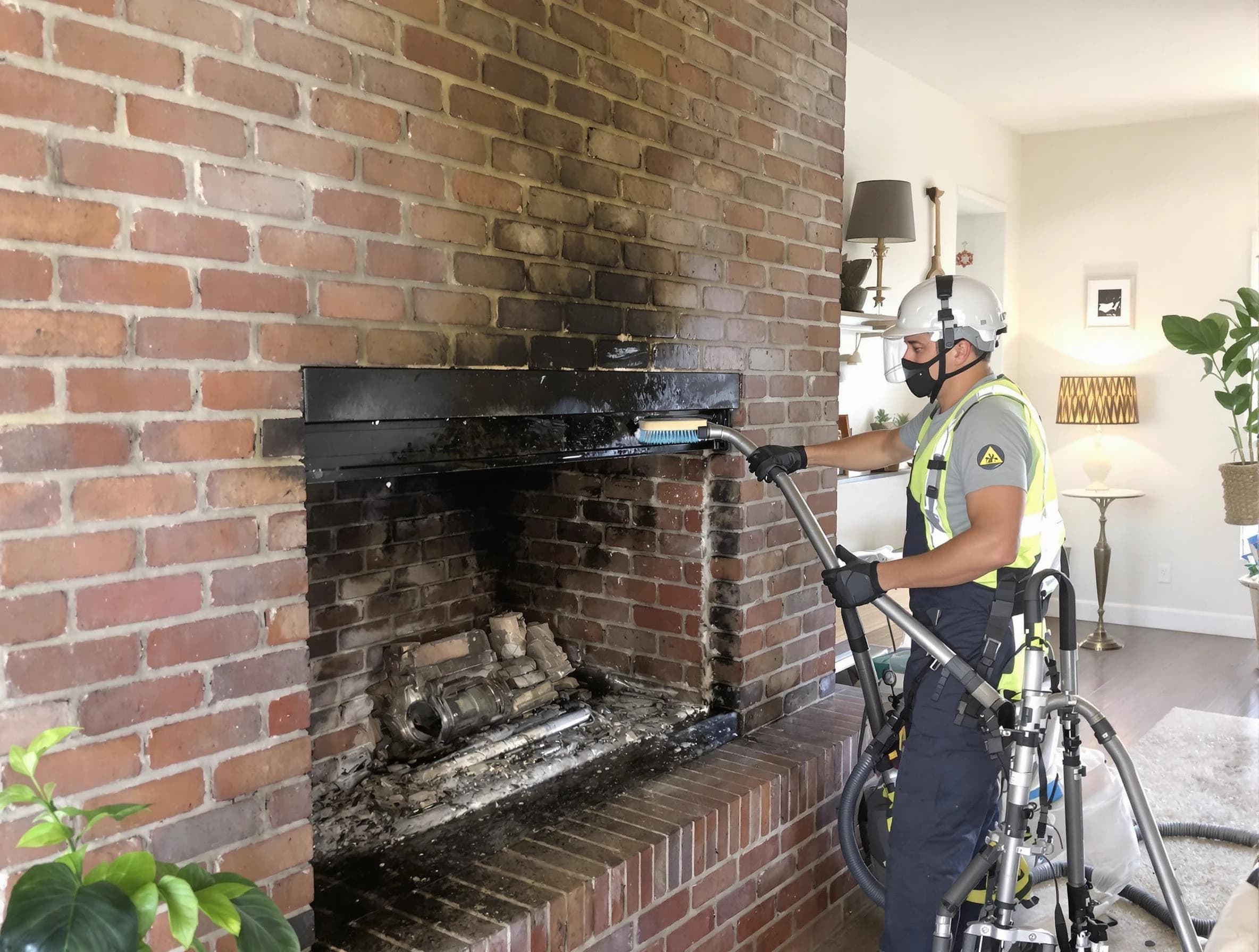 Saugus Chimney Sweep providing fireplace cleaning services in Saugus, MA