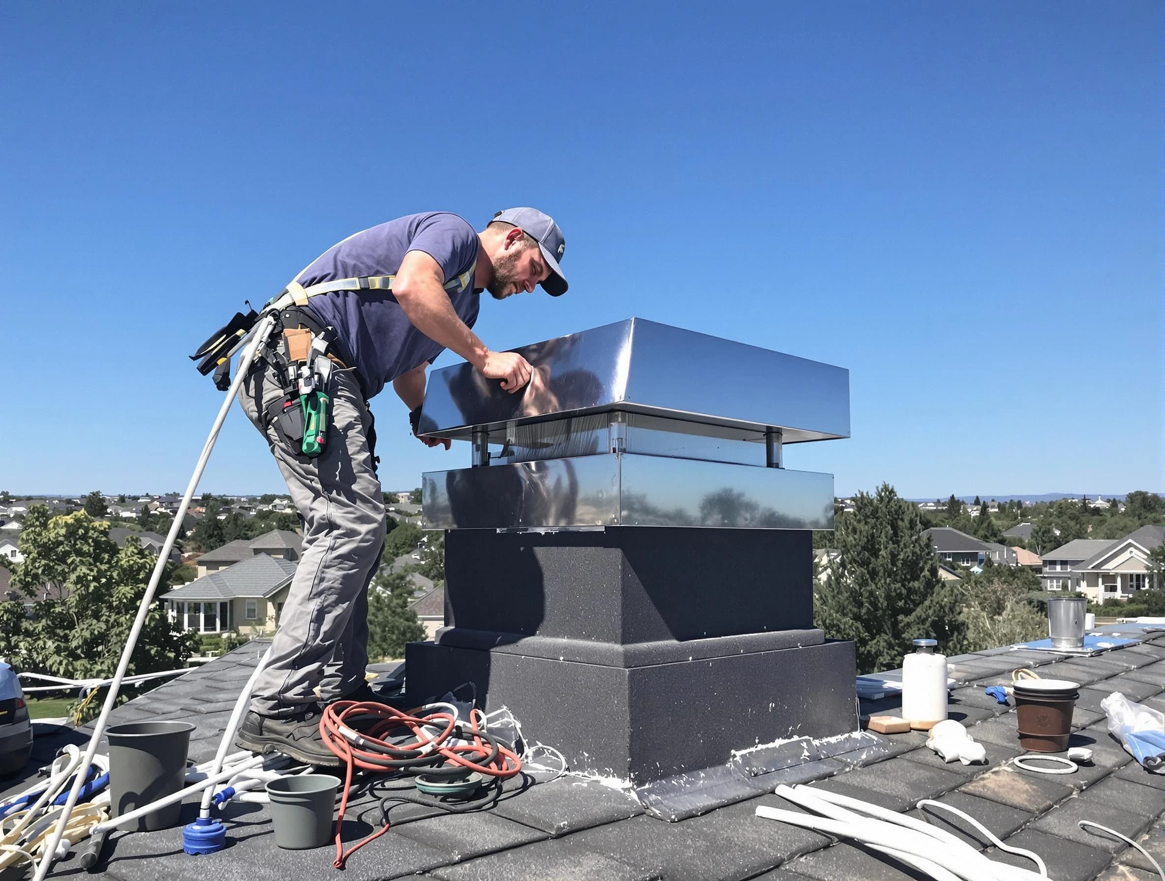 Chimney Cap Services service in Saugus, MA
