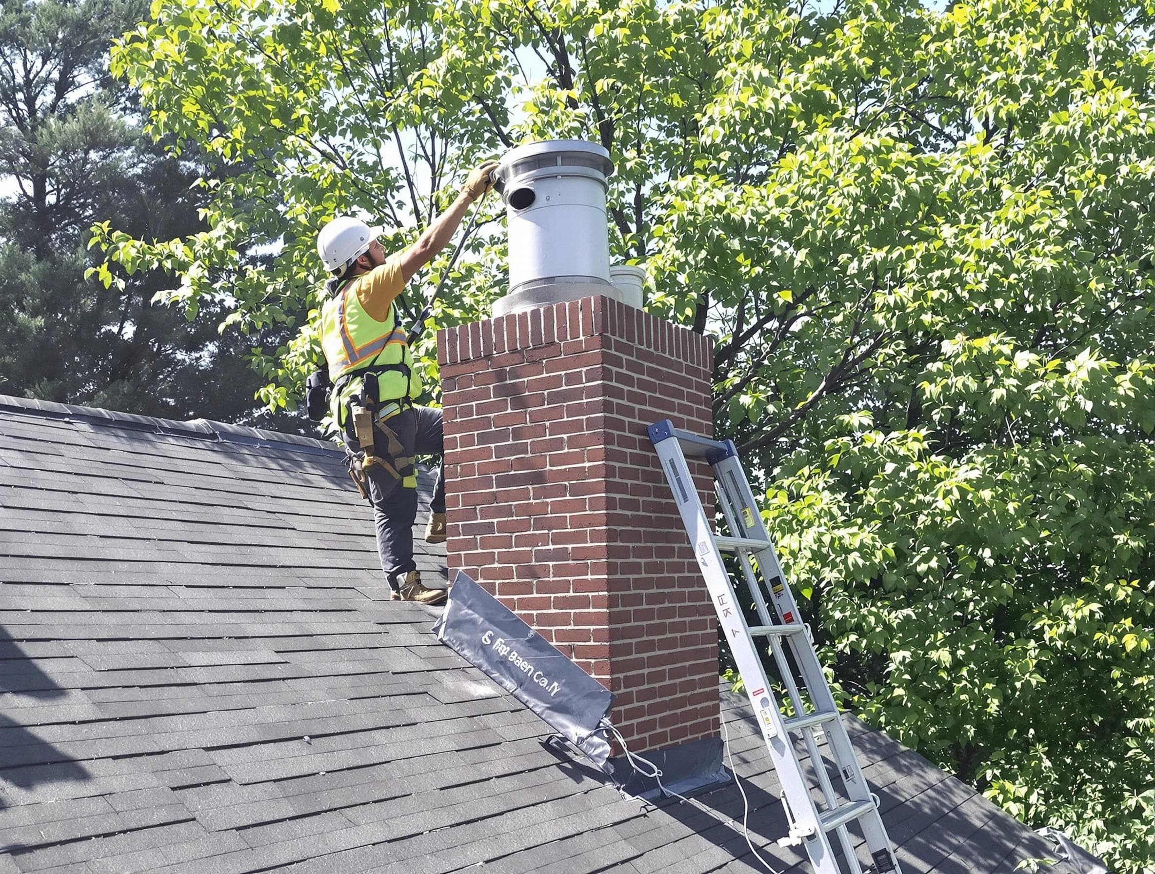 Chimney liner inspection by Saugus Chimney Sweep in Saugus, MA