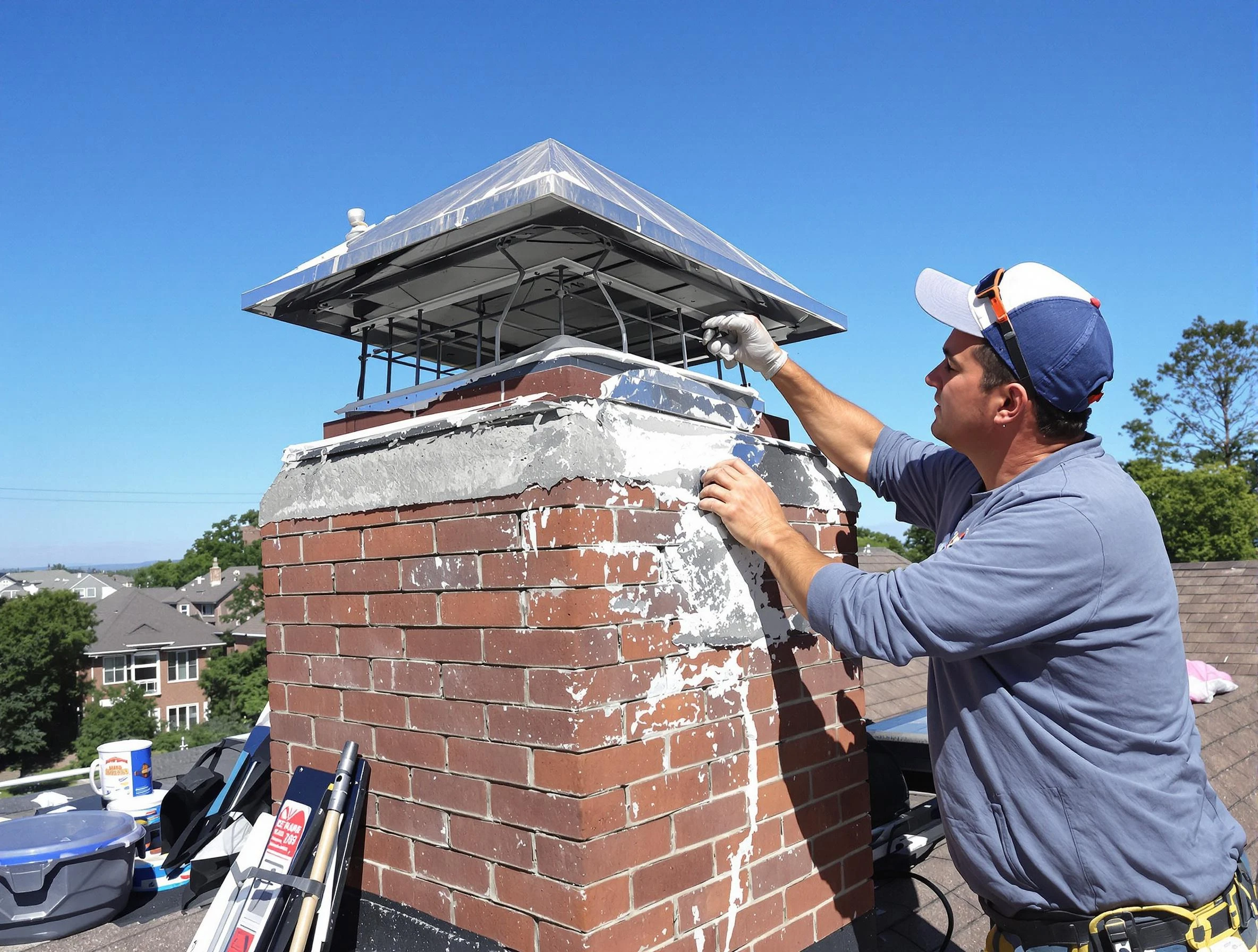 Chimney Crown Services in Saugus