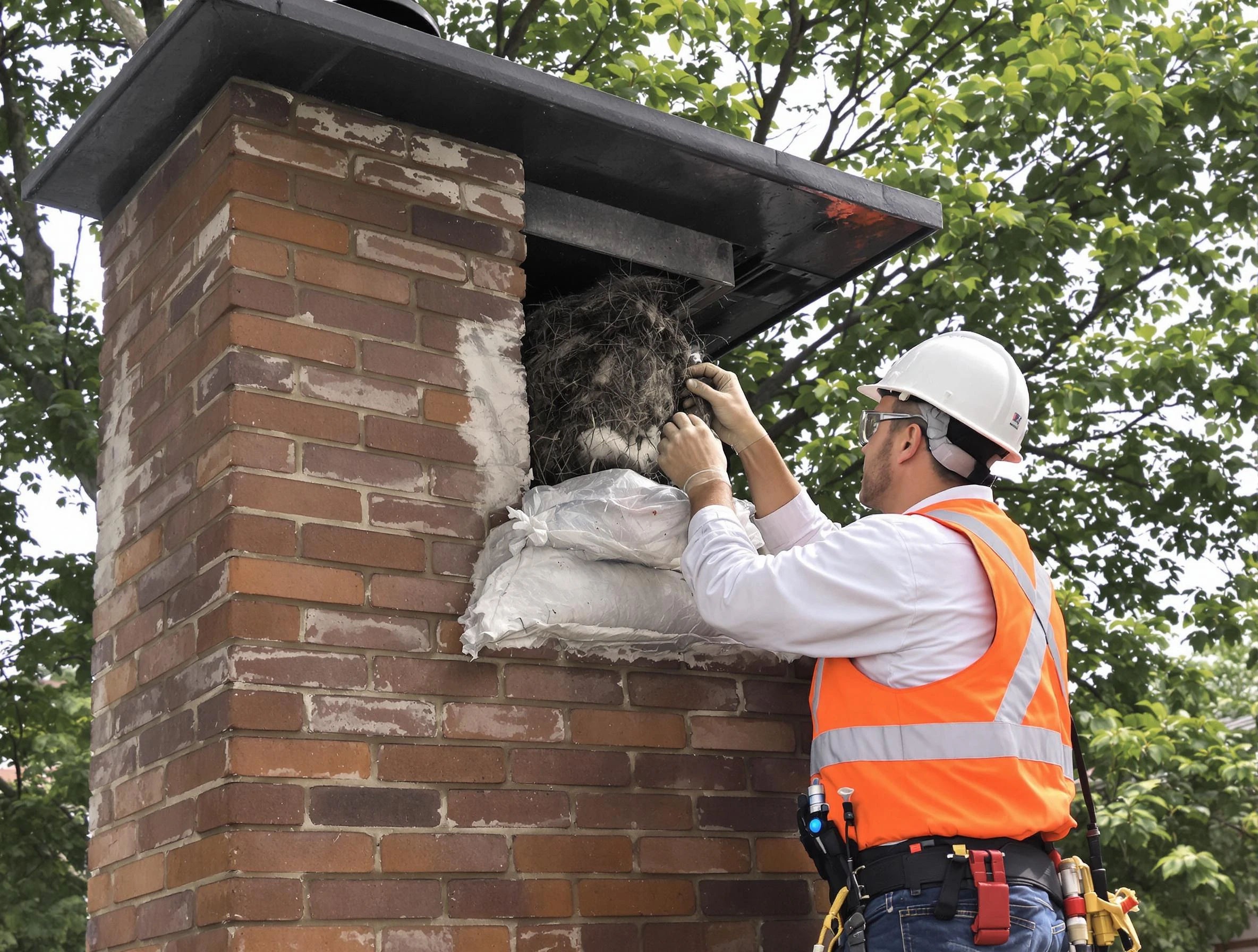 Humane removal of debris and animals by Saugus Chimney Sweep in Saugus, MA