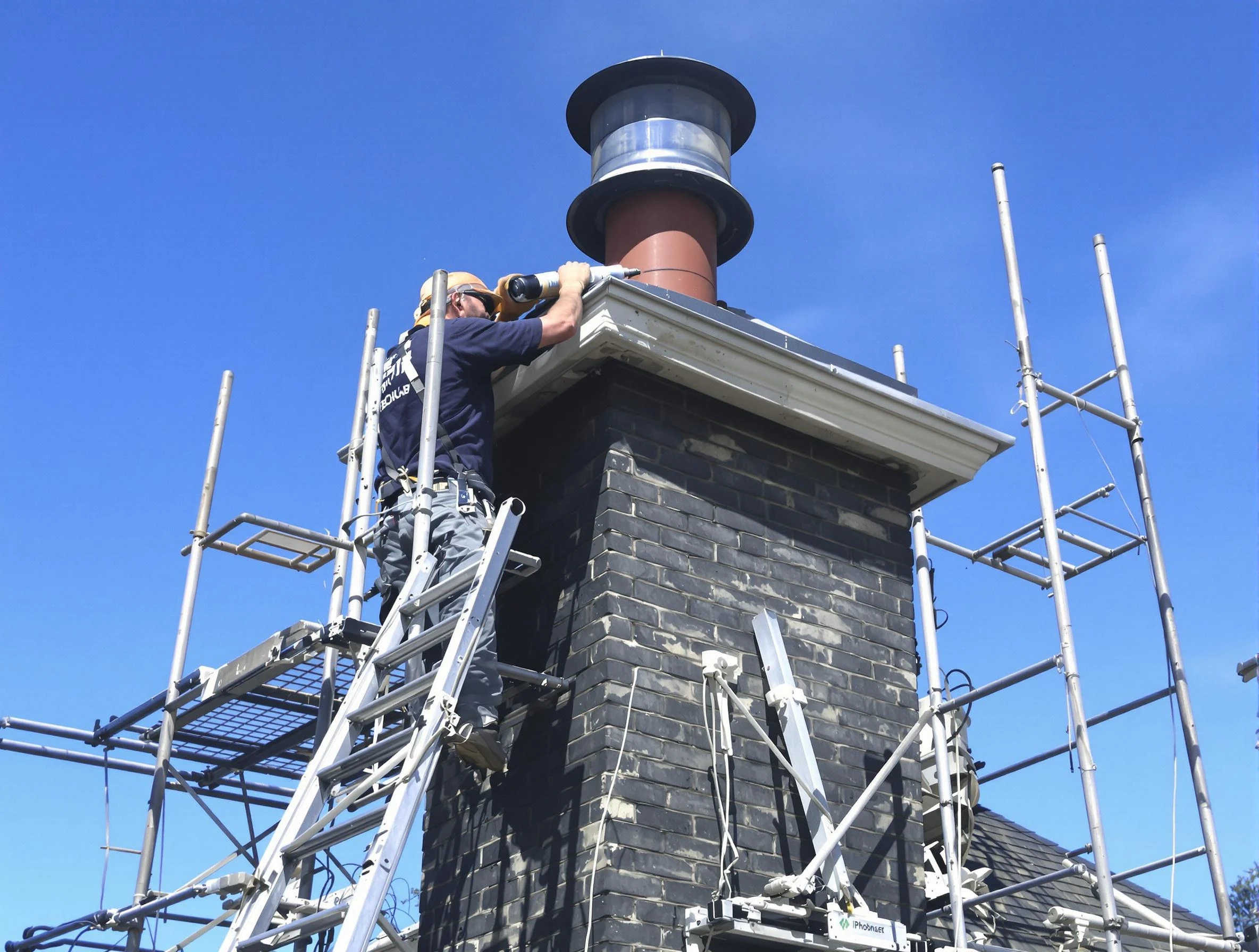 Sturdy chimney crown finished by Saugus Chimney Sweep in Saugus, MA